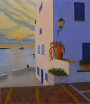 Dawn at Cadaques - Spain by Deborah Brown